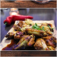Een flinke portie (500 gram) van onze heerlijke gemarineerde chicken wings, 